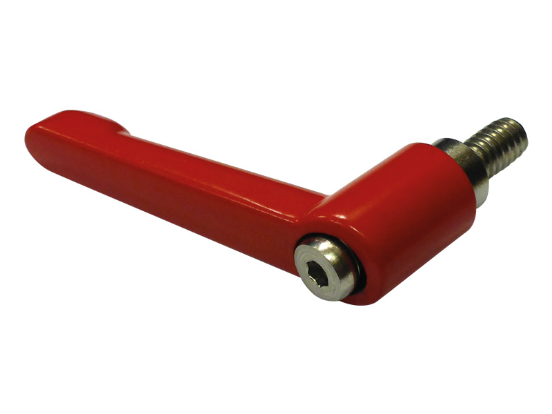 KCALEVP02 01 Legrest Release Lever Stainless Steel Red Kcare